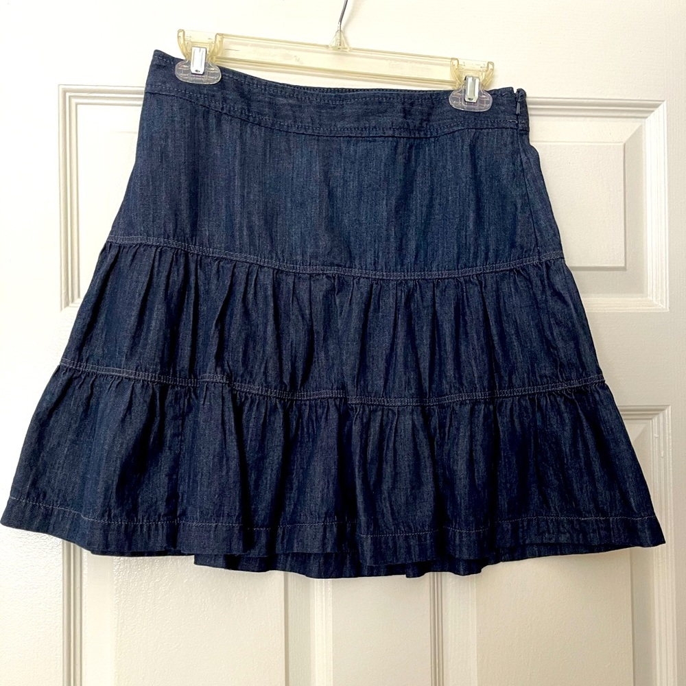 Loft denim skirt